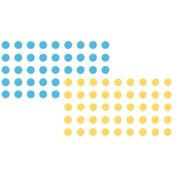 Franken Moderations-Klebepunkte »UMZ P19/34« mehrfarbig