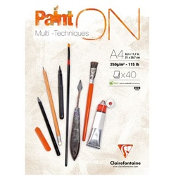 Clairefontaine Mal und Zeichenblock »PaintON« A4