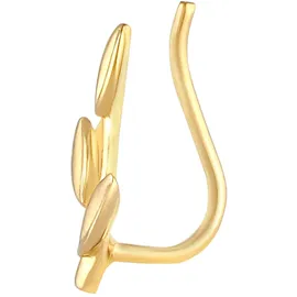 Elli Ohrstecker LEAF gold 925