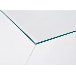Interlink Provence mit Schubladen Holz Glas weiß 75 x 45 cm