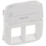 Legrand Abdeckung RJ11/RJ45 2-fach Perlmutt
