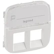 Legrand Abdeckung RJ11/RJ45 2-fach Perlmutt