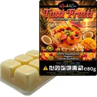 WonderWax Duftwachs Wax Melts für Duftlampe, 6 Würfel Duftmelt Wachsmelt Sojawachs Duftwachs Würfel für Raumdüfte, Wachs Duftöl Winter Indoor Schmelzen für Aromalampe Tutti Frutti