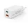 Hama Schnellladegerät, 1x USB-C 1x USB-A QC, Mini-Ladegerät, 45 W, Weiß