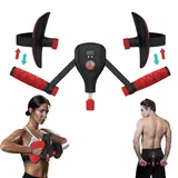 WDKXCN Oberschenkeltrainer, Beckenboden Trainingsgerät, Beinpresse für Zuhause, Einstellbar Winkel Stärke, Hüfttraining, Armtraining, Zählbares Design, Beckenbodentrainer für Männer Damen