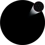 vidaXL PE Poolabdeckung 250 cm schwarz