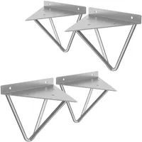 ML-Design Regalhalterung 4 Stück 160 mm