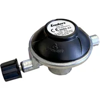 Enders Enders® Gasdruckregler für Schraubkartuschen, 50mbar, #1122, Silber
