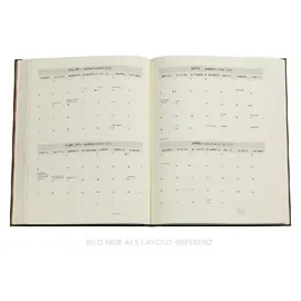 paperblanks ltd. Pinocchio Ultra Tagesüberblick 12-Monatskalender 2027 DIN A5 hoch