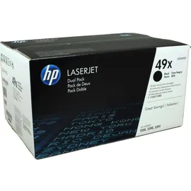 HP 49X schwarz 2er Pack (Q5949XD)