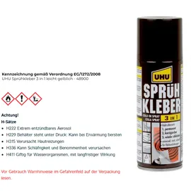 UHU Sprühkleber 3 in 1 200 ml