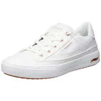 SKECHERS Arch Fit Arcade Damen Weiß/Roségold 41