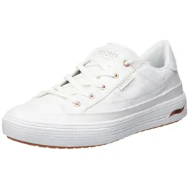 SKECHERS Arch Fit Arcade Damen Weiß/Roségold 41