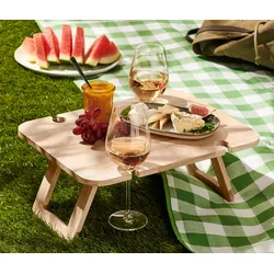 Tchibo - Picknick-Tisch - braun