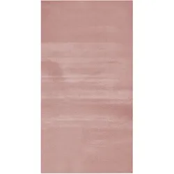Kunstfellteppich Kaninchen rosa 80 x 150 cm MIRPUR