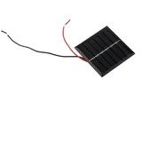 Nachhaltige Energiequelle Mini Solarpanel 0 4W mit einfachen Verbindungsdrähten für Gartenleuchten