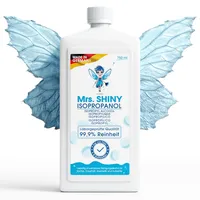 Mrs. shiny Mrs.SHINY ISOPROPANOL 99,9% Isopropylalkohol Flasche 750ml
