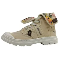 Mustang Schnürschuh beige|braun 40 EU