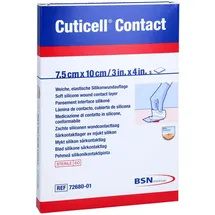 BSN Medical Cuticell Contact Silikonwundauflage 7.5x10cm (5x)