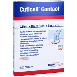 BSN Medical Cuticell Contact Silikonwundauflage 7.5x10cm (5x)
