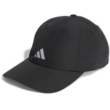 Adidas Running Essentials AEROREADY Six-Panel Baseball Kappe Black / Matte Silver Erwachsene (M/L)