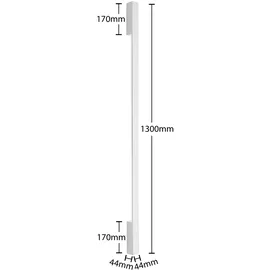 ARCCHIO Ivano (Modern) in Weiß aus Aluminium für Flur - Flurbereich, - 4.4 - 130