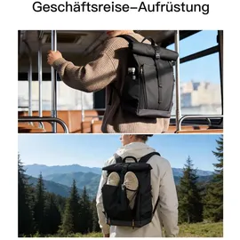 Inateck Laptop RollTop 25 l schwarz