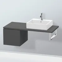 Duravit L-Cube Seitenschrank, 1 Auszug, LC583104949,