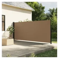 vidaXL Seitenmarkise Ausziehbar Taupe 170x300 cm