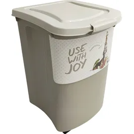 Rotho Tierfutterbehälter Archie mit Deckel Inhalt 38 l