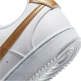 Nike Court Vision Low Next Nature Damen White/Metallic Gold/White 40,5
