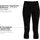 CALIDA Natural Comfort Leggings Schwarz S