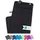Fit-Flip Sporthandtuch 130 x 48 cm schwarz
