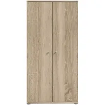 Forte Tempra braun Sonoma Eiche Holzwerkstoff, 4 Fächer, 73.7x149.5x34.8 cm