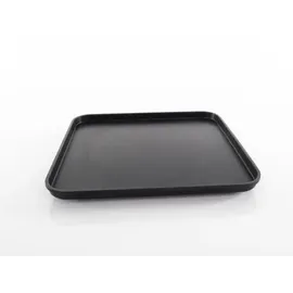 Camp 4 Grillplatte glatt Ø 30 cm Aluminium schwarz