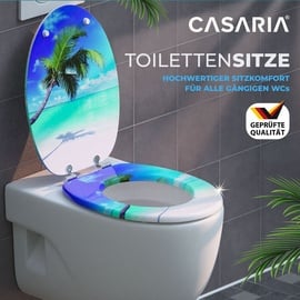 CASARIA Toilettensitz Strand mit Absenkautomatik