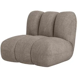 LeGer Home by Lena Gercke Sessel Priya Polyester 102,5 x 83 x 106,5 cm Braun