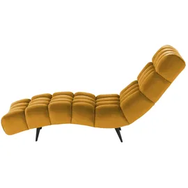 Switch Relaxliege Delphi Velours 80 x 91 x 166 cm Gelb