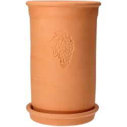 Mambocat Terracotta Weinkühler + Untersetzer Ø 12.5 cm