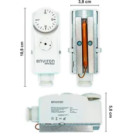 ENVIRON Anlegethermostat 0-90°C Heizkörperthermostat