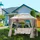 Outsunny Hollywoodschaukel Beige 3-Sitzer