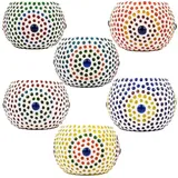 Marrakesch Orient & Mediterran Interior 6er SET Orientalisches Windlicht Ajan