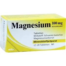 Mibe Magnesium 100 mg Jenapharm Tabletten 20 St.