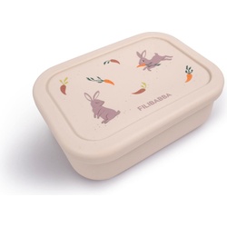 Filibabba Brotdose aus Silikon – Toasted Almond, Lunchbox