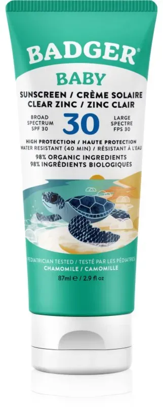 Badger Sun Schutzcreme für Säuglinge SPF 30 87 ml