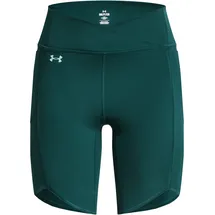 Under Armour Damen Radhose Motion Crossover Bike Short 1383633-449 XS - Hydro Teal - XS