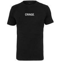 Mister Tee Cringe Tee in Schwarz, Größe XS