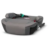 HEYNER Autokindersitz Sitzerhöhung Kindersitz Autokindersitz mit ISOFIX Norm R129 I-Size ko, ab: ab 6 Jahren, (Set), Autogurt grau
