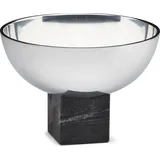 Gejst Sapoto Dekorative Schüssel 14 cm, silber-schwarz