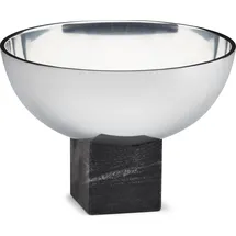 Gejst Sapoto Dekorative Schüssel 14 cm, silber-schwarz